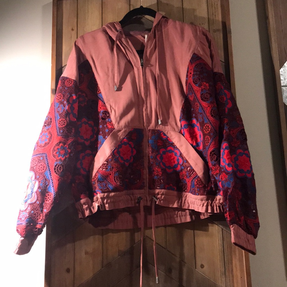FP hooded zip up.